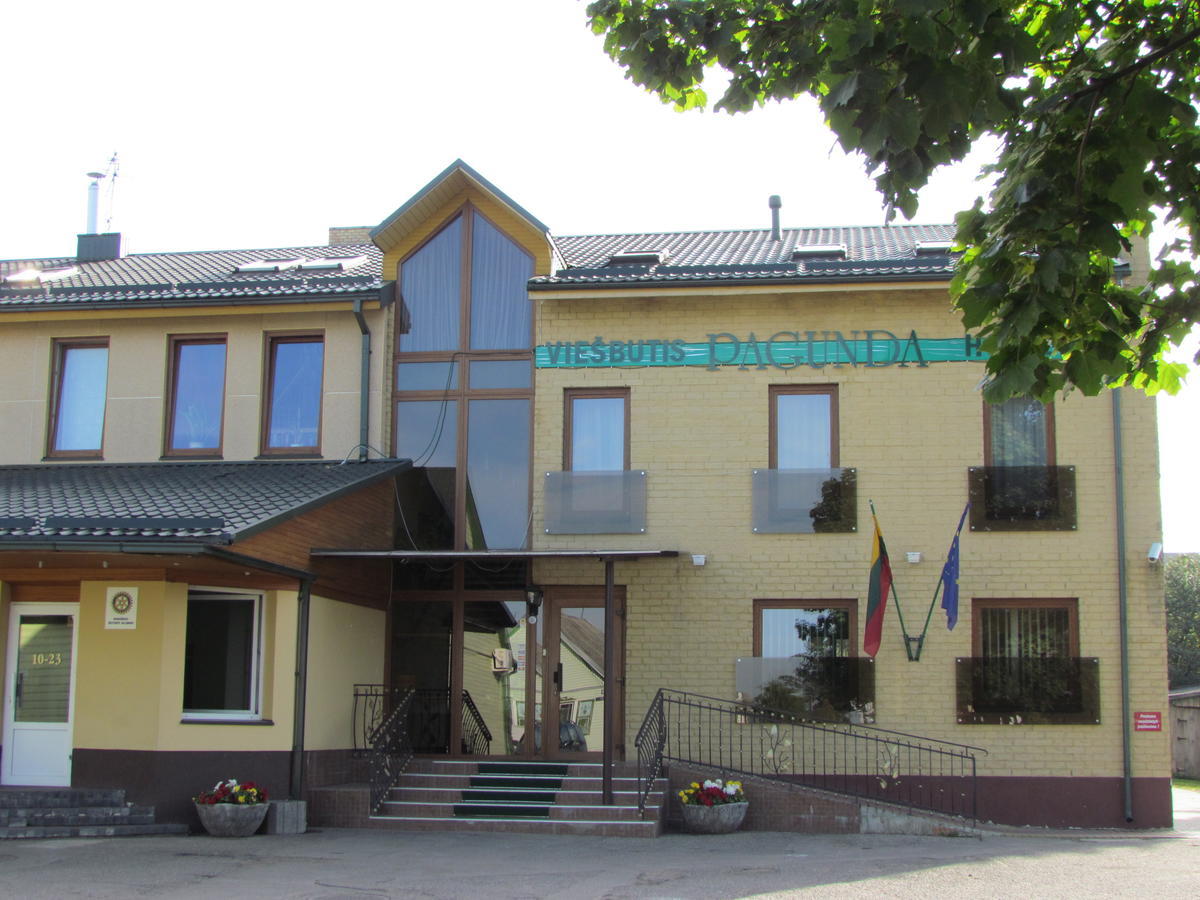 Pagunda Hotel Rokiskis Kültér fotó